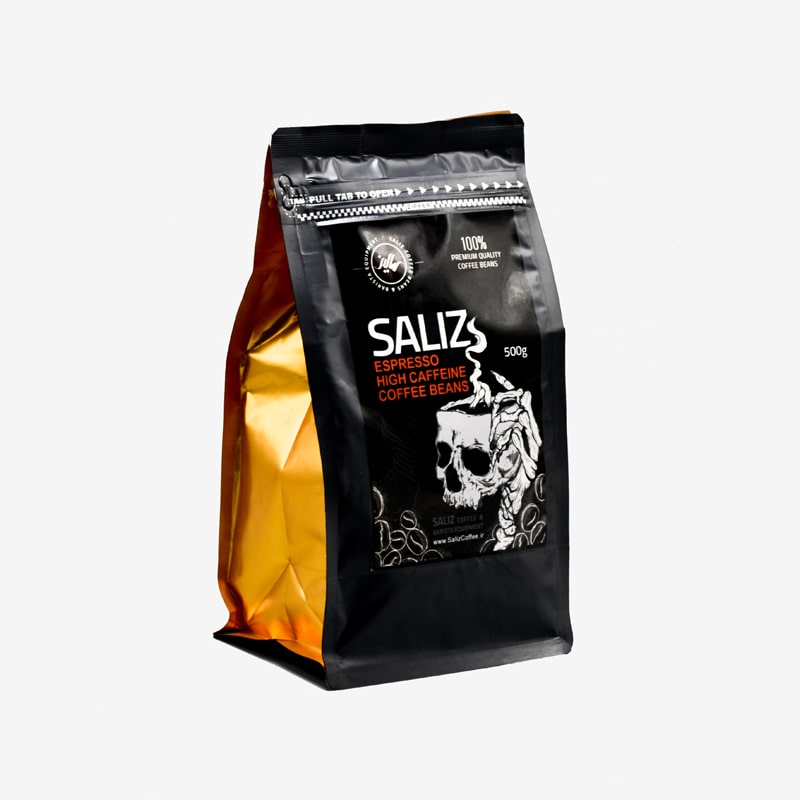 قهوه فول کافئین سالیز (0.5 kg) کد 1000265